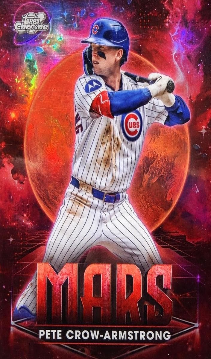 Pete Crow-Armstrong 2025 topps Topps Cosmic Chrome