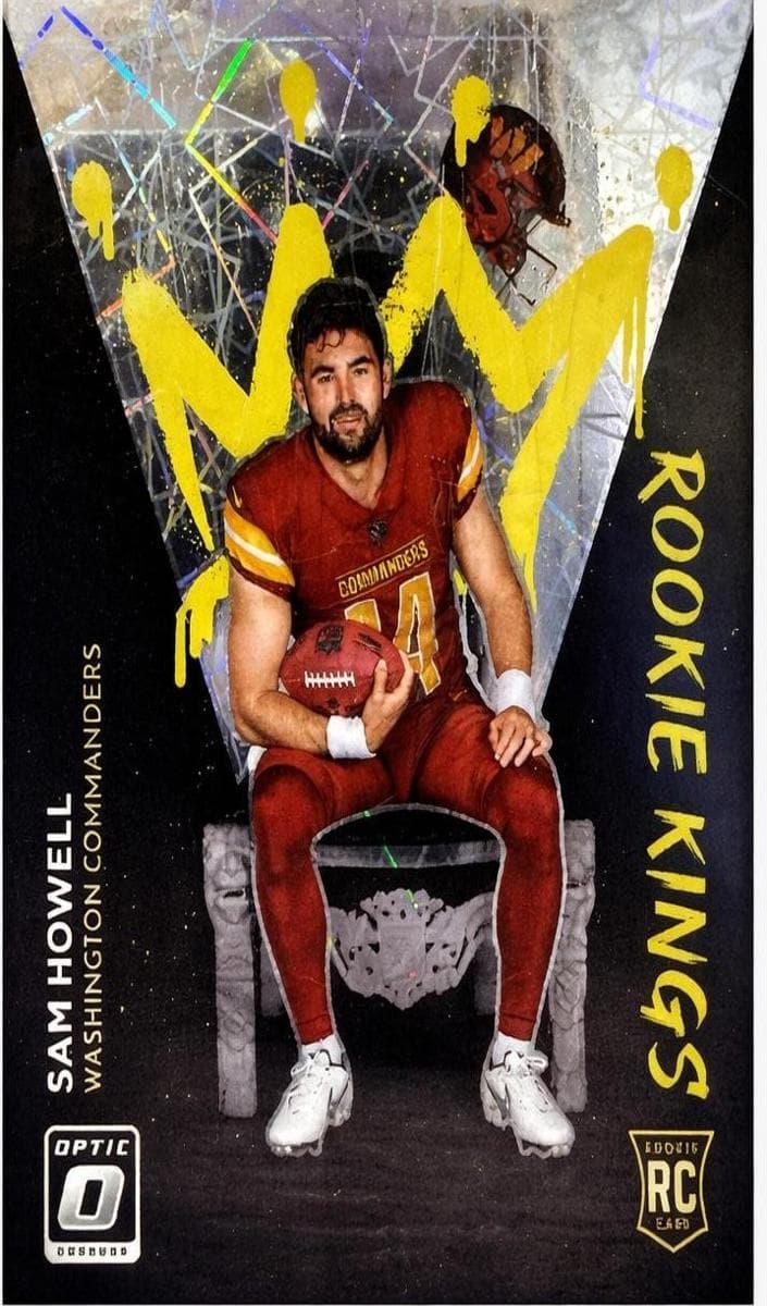 Sam Howell 2022 panini Donruss Optic