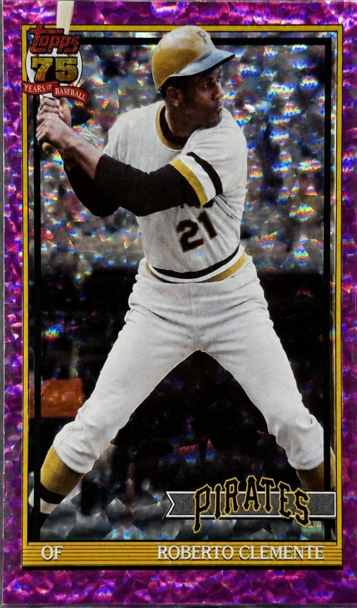 Roberto Clemente trading card