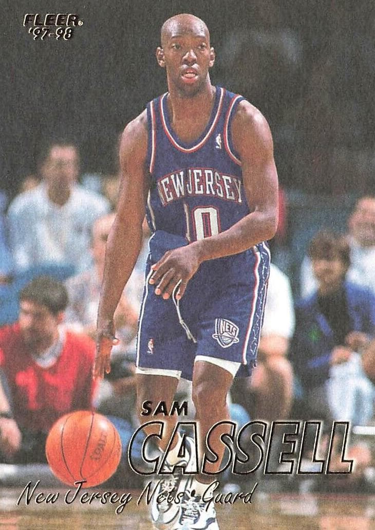 Sam Cassell 1997 fleer Fleer
