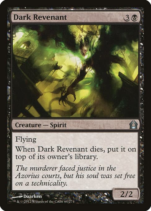 Dark Revenant 2012 Magic: The Gathering Return to Ravnica