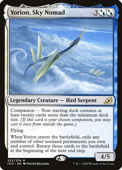 Yorion, Sky Nomad 2023 Magic: The Gathering Multiverse Legends Halo
