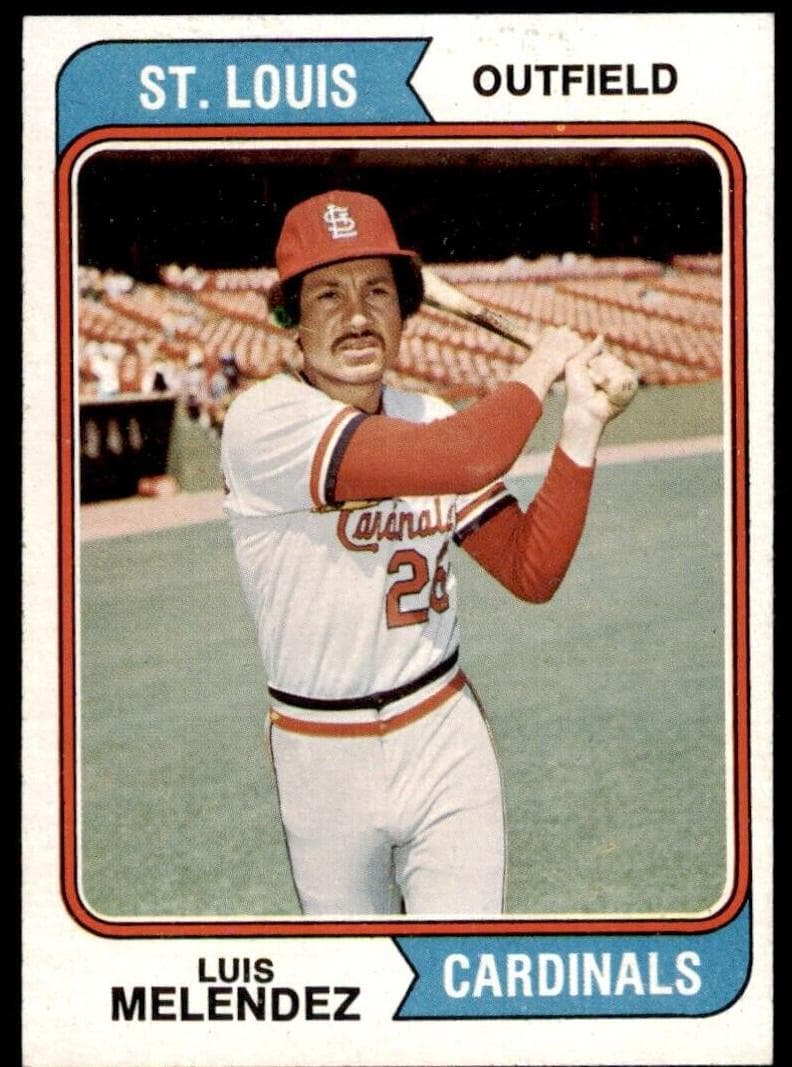 Luis Melendez 1974 topps Topps