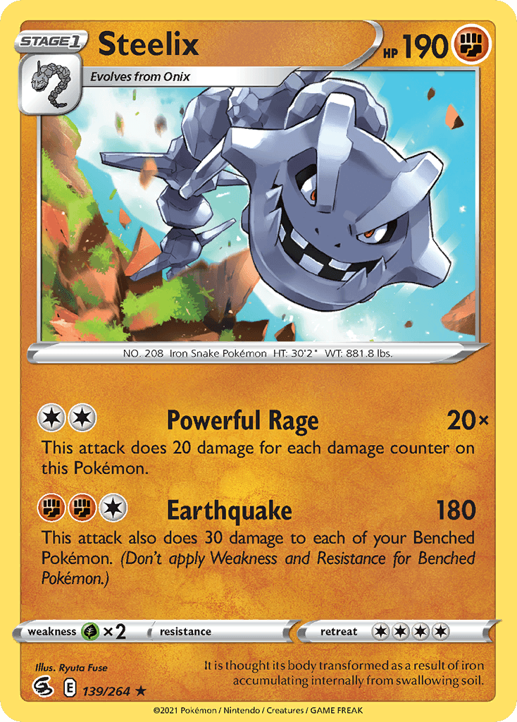 Steelix 2023 Pokemon