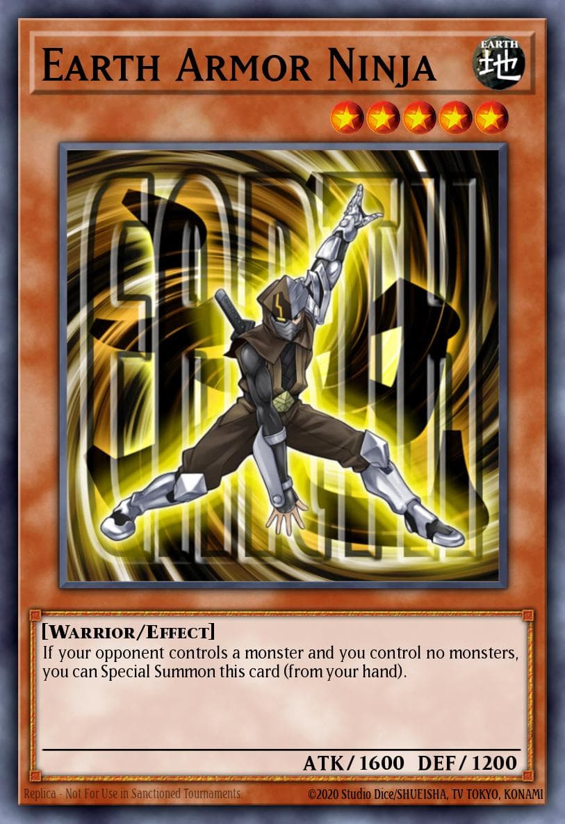 Earth Armor Ninja 2021 Yu-Gi-Oh! Star Pack 2013