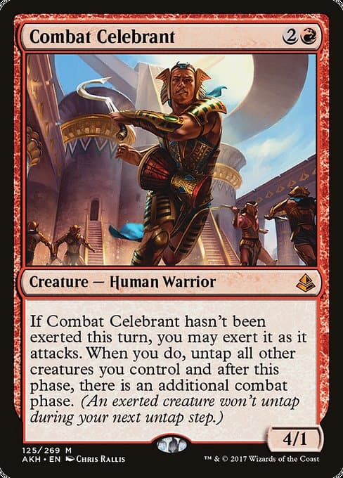 Combat Celebrant 2017 Magic: The Gathering Amonkhet