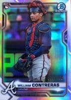 William Contreras 2021 bowman Bowman Chrome