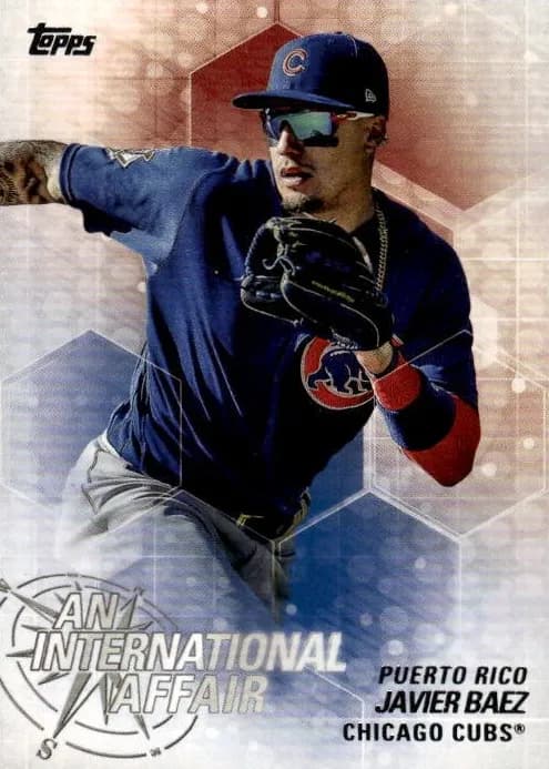 Javier Baez 2018 topps Topps Update