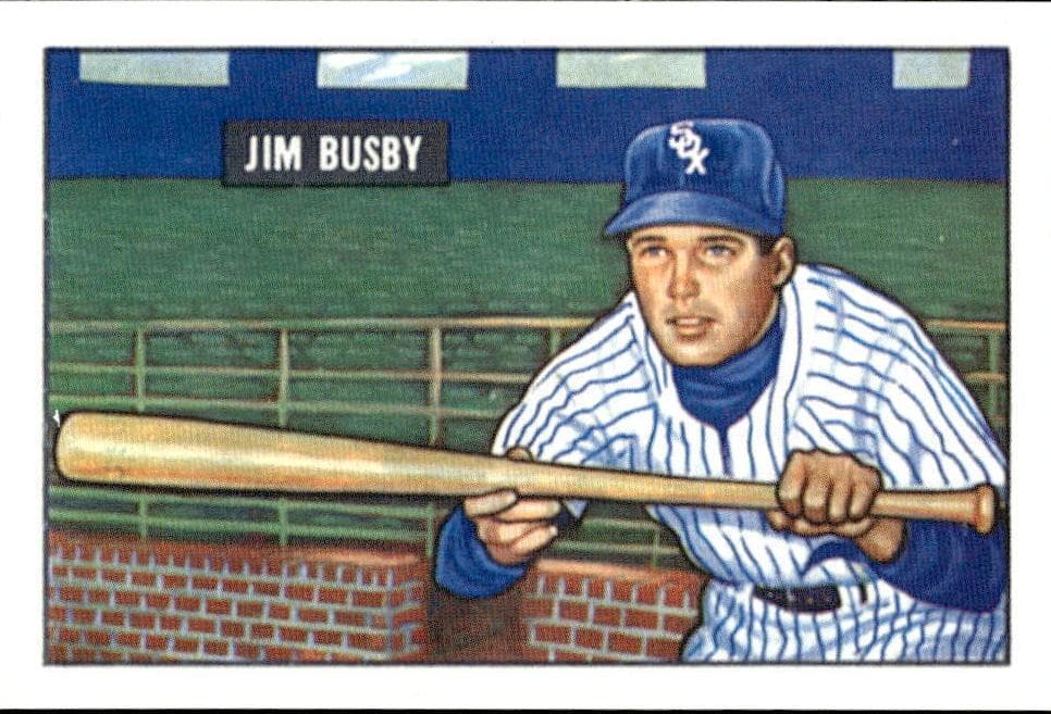 Jim Busby 1951 bowman Bowman