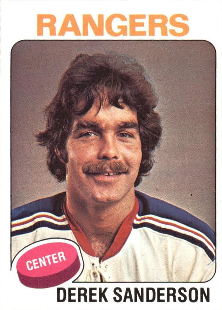 Derek Sanderson 1975 topps Topps