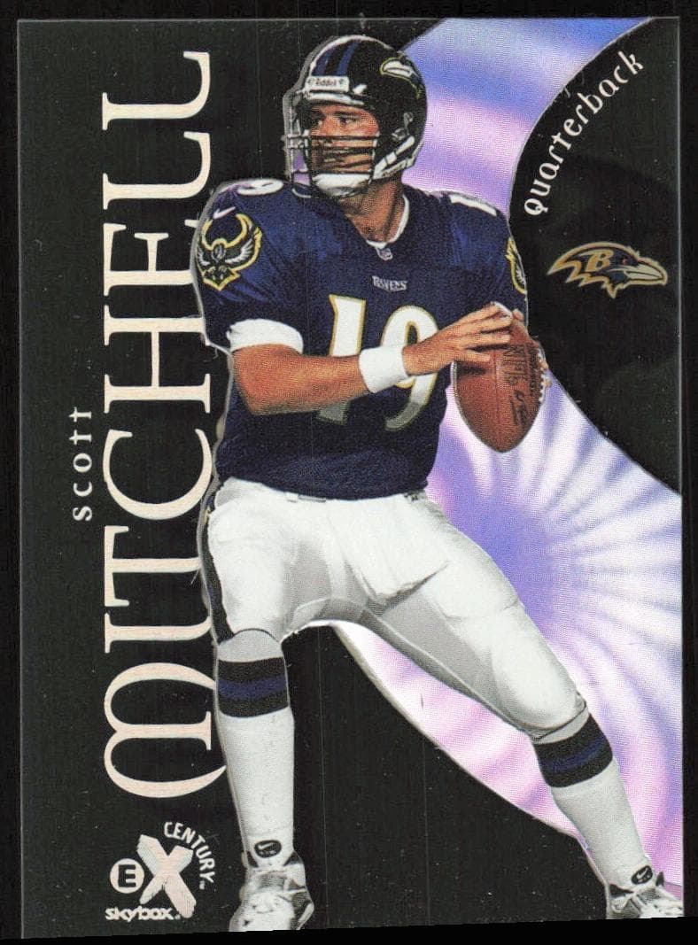 Scott Mitchell 1999 skybox E-x Century Football Essential Credentials Future