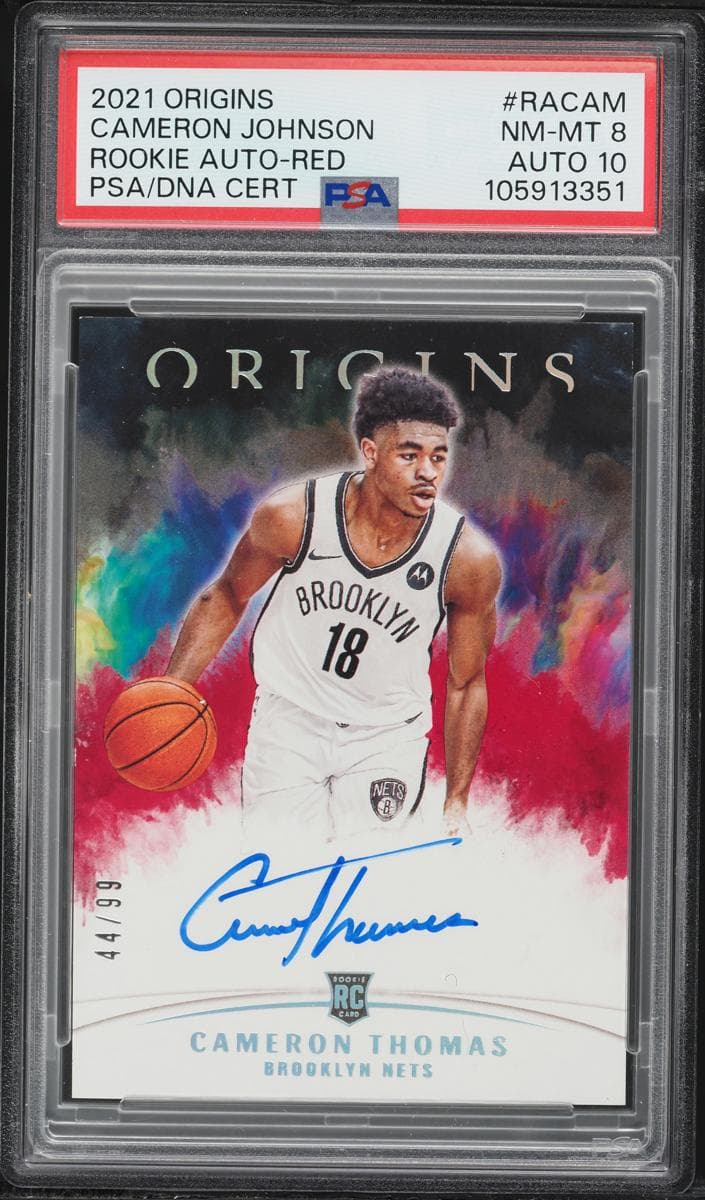 Cameron Thomas 2021 panini Panini Origins