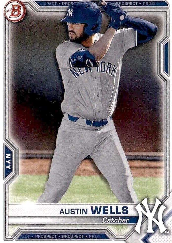 Austin Wells 2021 bowman Bowman