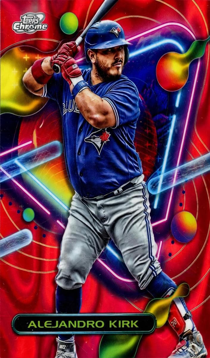 Alejandro Kirk 2023 topps Topps Cosmic Chrome