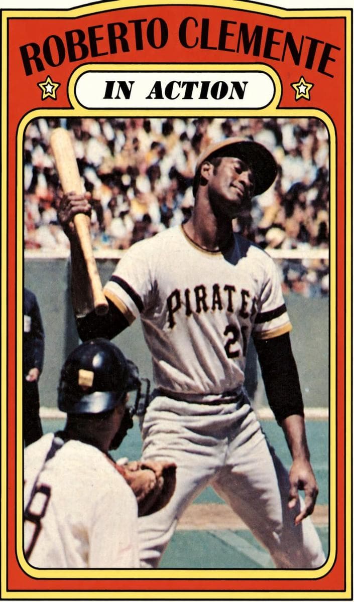 Roberto Clemente 1972 topps O-Pee-Chee