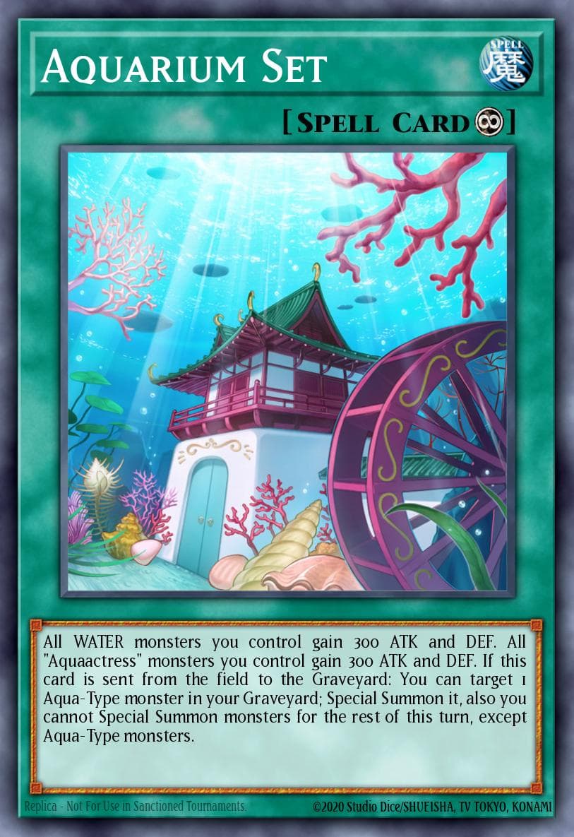Aquarium Set 2015 Yu-Gi-Oh! Dragons of Legend 2
