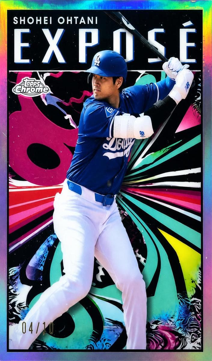 Shohei Ohtani 2024 topps Topps Chrome