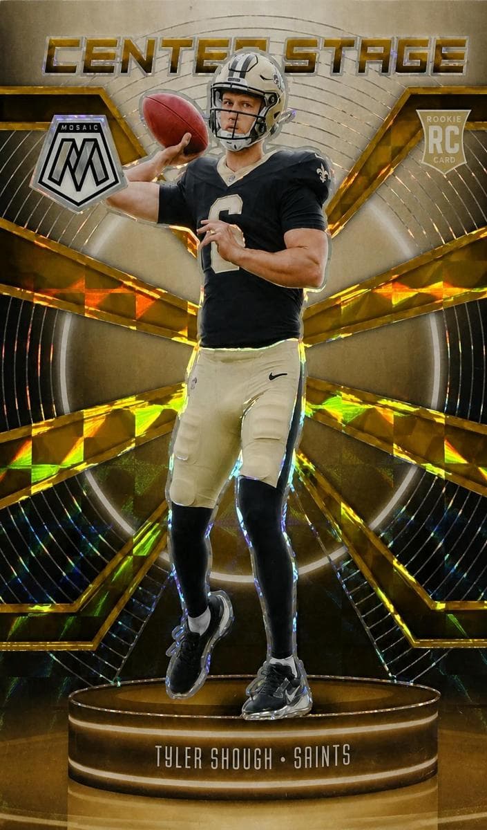 Tyler Shough 2025 panini Mosaic