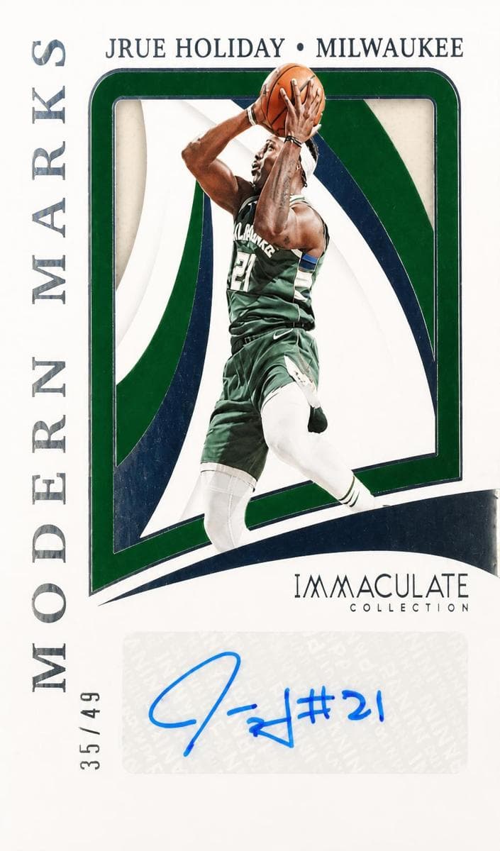 Jrue Holiday 2020 panini