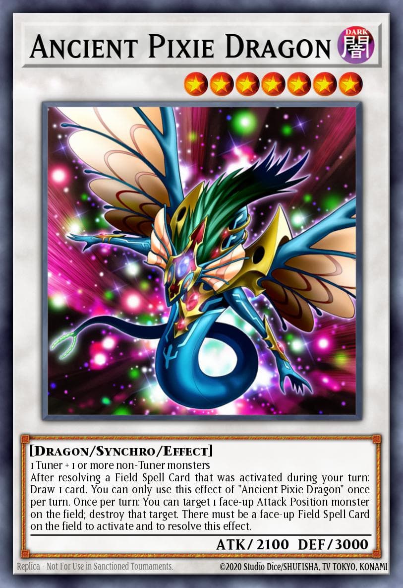 Ancient Pixie Dragon #PGLD-EN006