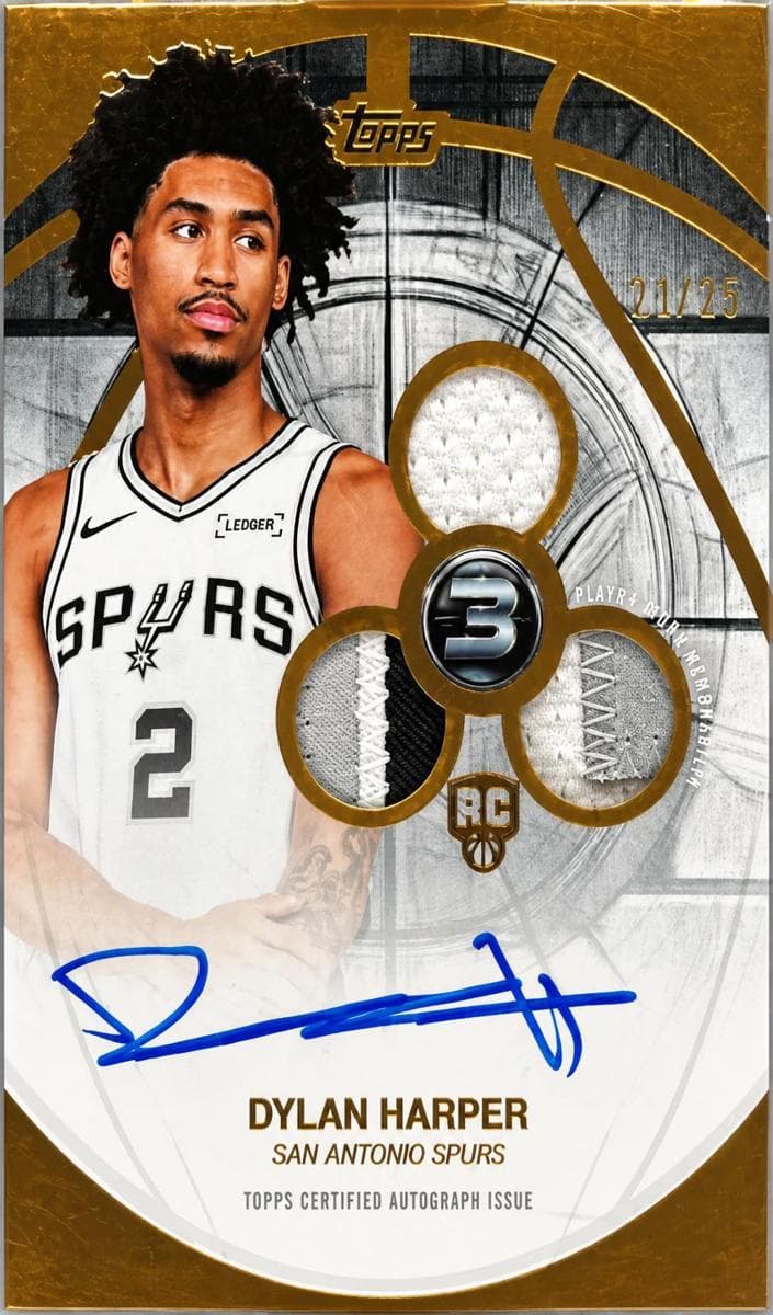 Dylan Harper 2025 topps Topps 3