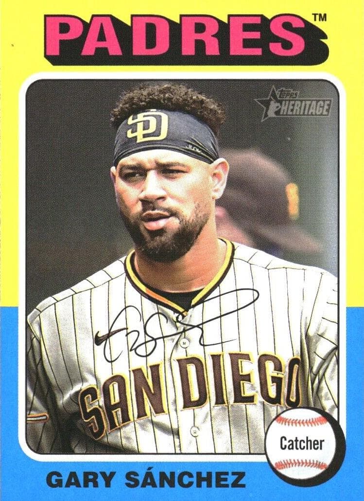 Gary Sanchez trading card