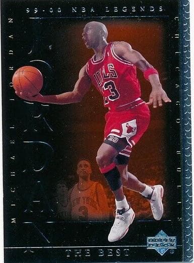 Michael Jordan 1999 upper-deck Legends
