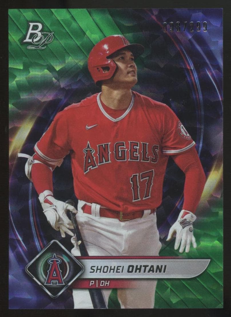 Shohei Ohtani 2022 bowman Bowman Platinum