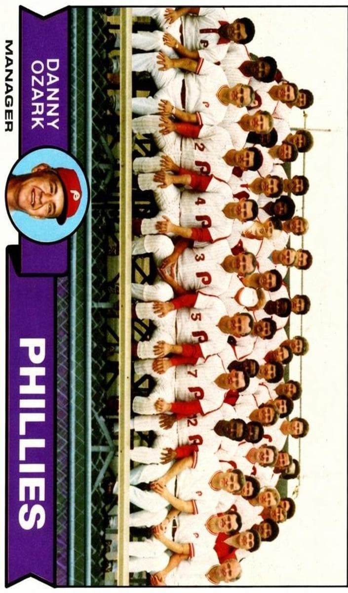 Philadelphia Phillies / Danny Ozark 1979 topps Topps