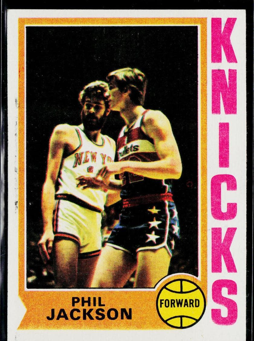 Phil Jackson 1974 topps Topps