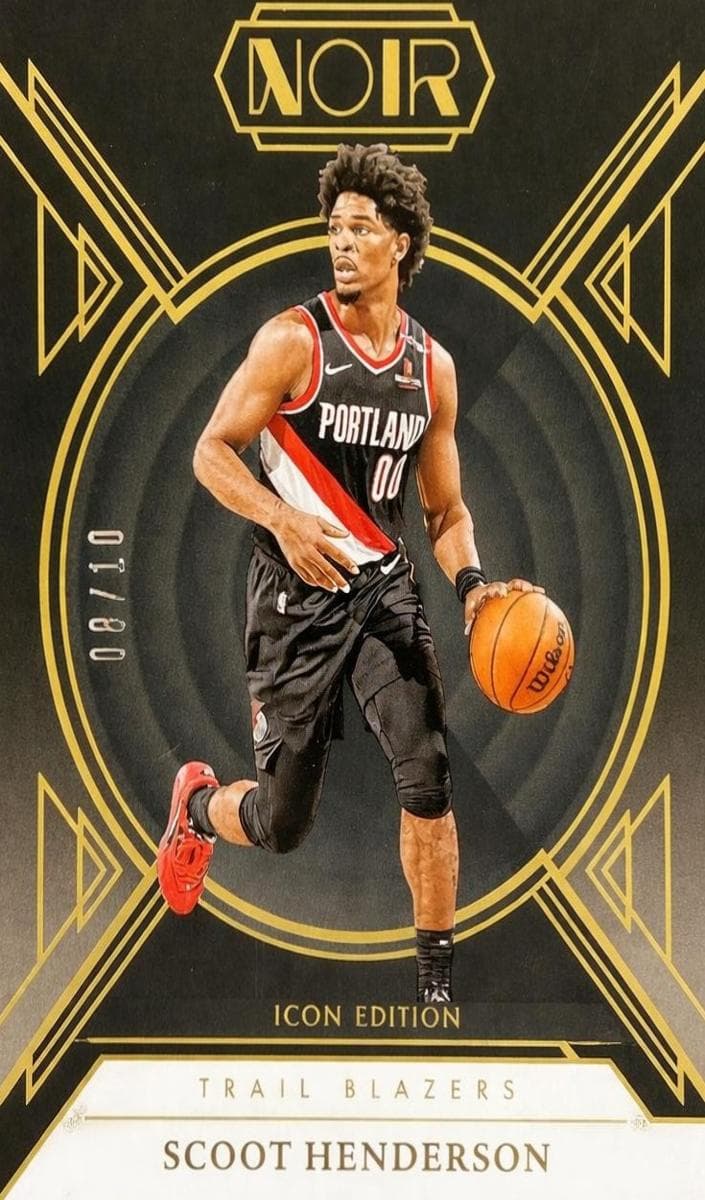 Scoot Henderson 2024 panini Panini Noir
