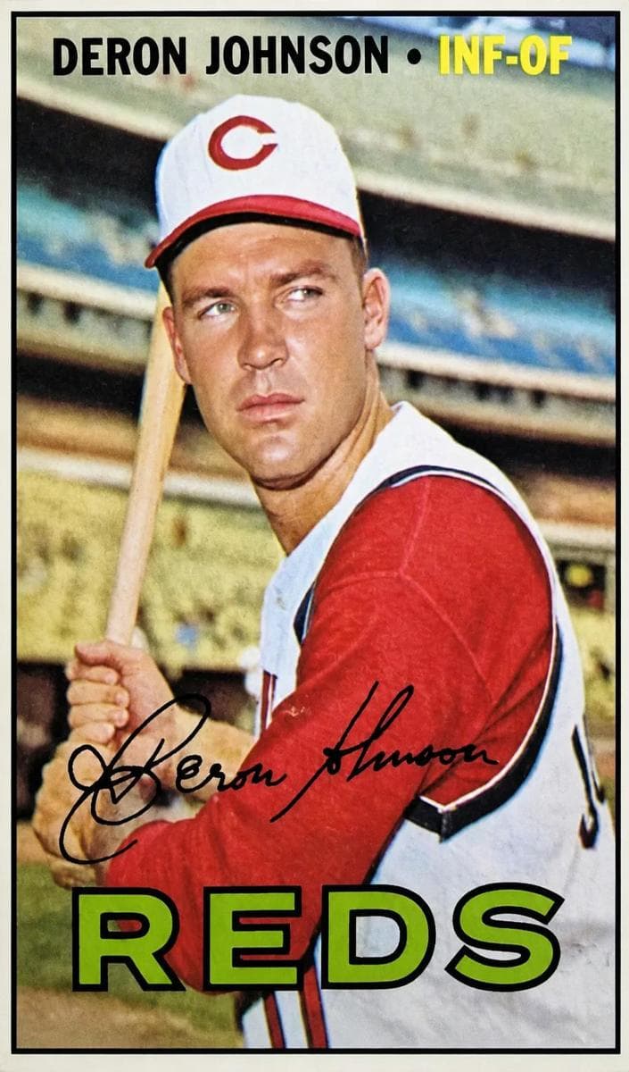 Deron Johnson 1967 topps O-Pee-Chee
