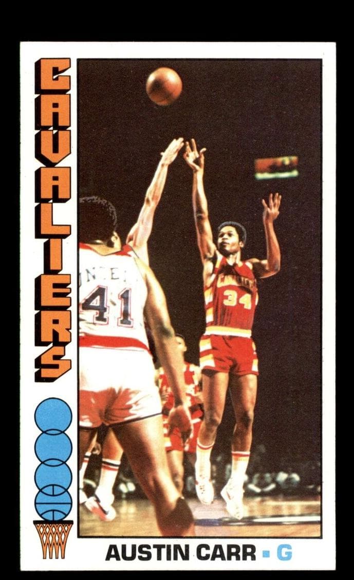 Austin Carr 1976 topps