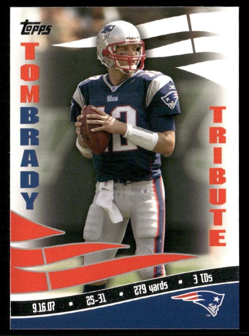 Tom Brady 2008 topps