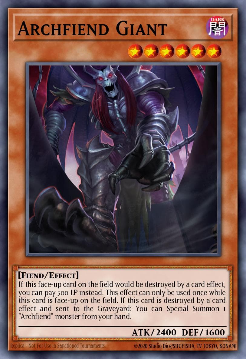 Archfiend Giant 2013 Yu-Gi-Oh!