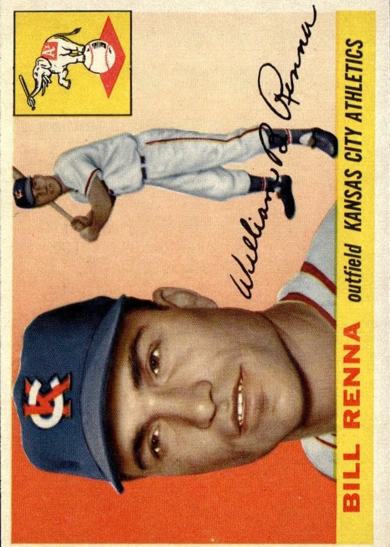 Bill Renna 1955 topps Topps