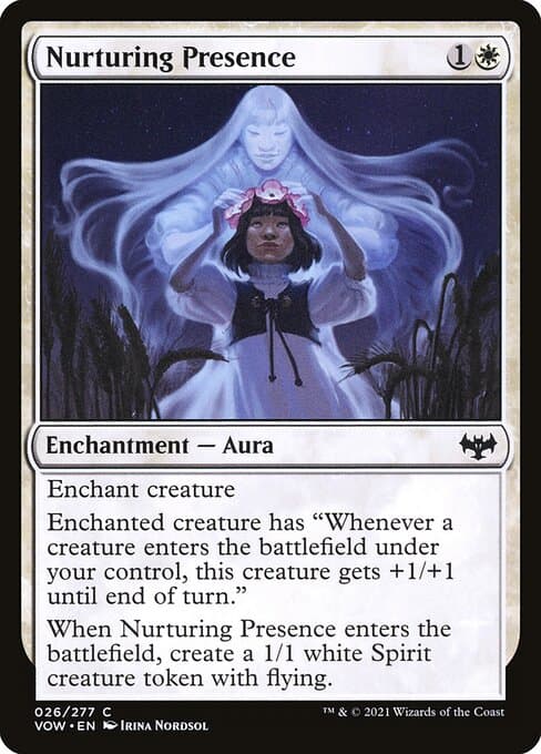 Nurturing Presence 2022 Magic: The Gathering Innistrad: Double Feature
