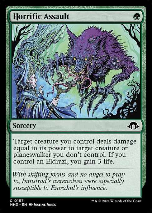 Horrific Assault 2024 Magic: The Gathering Modern Horizons 3