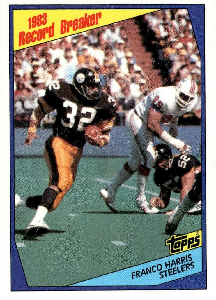 Franco Harris 1984 topps Topps