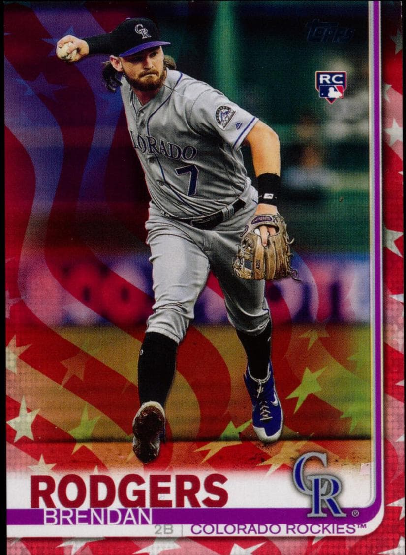 Brendan Rodgers 2019 topps Topps Update