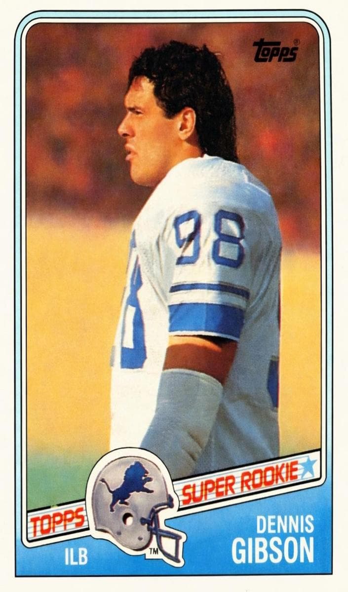 Dennis Gibson trading card