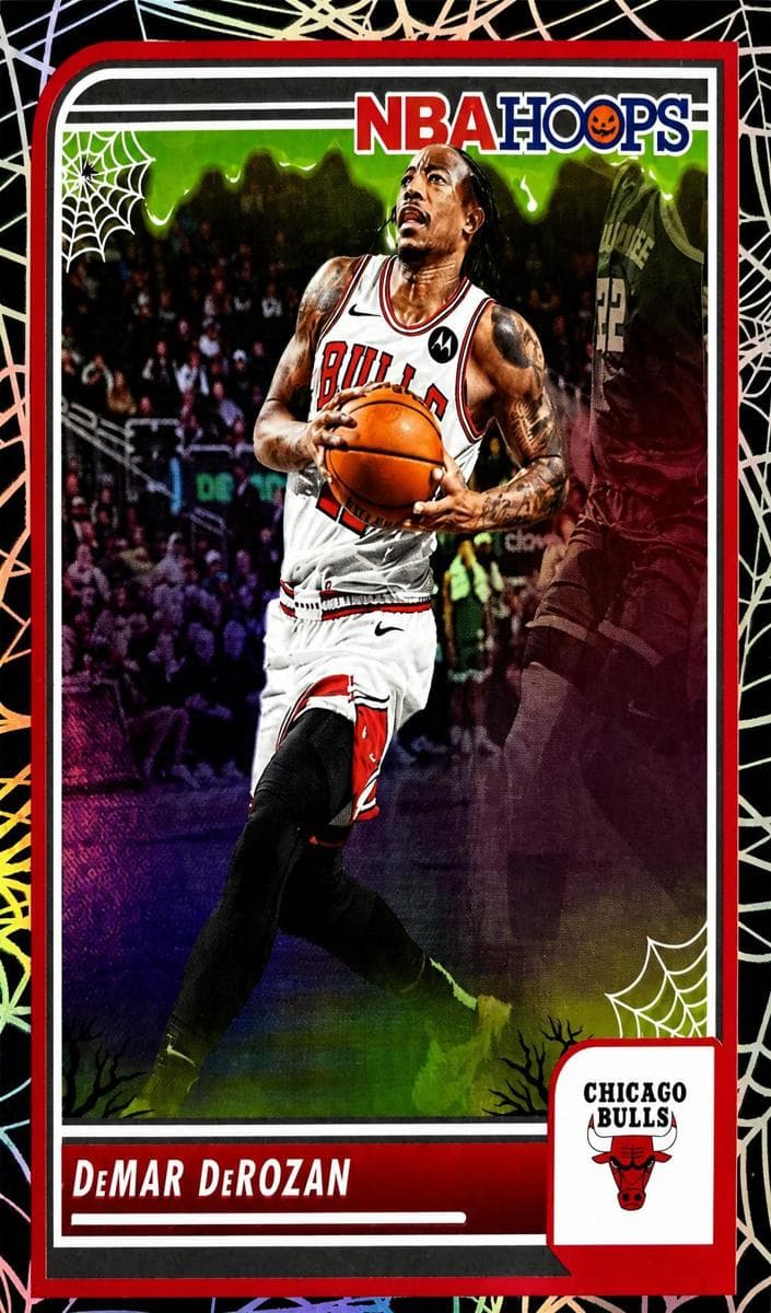 DeMar DeRozan 2023 panini Hoops Haunted Hoops