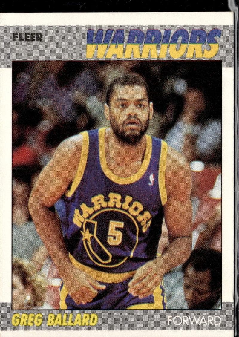 Greg Ballard trading card