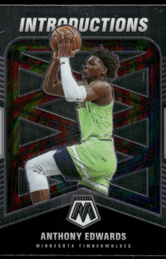 Anthony Edwards 2020 panini Panini Mosaic