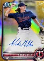 Noah Miller trading card