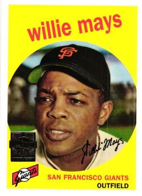 Willie Mays 1997 topps Topps