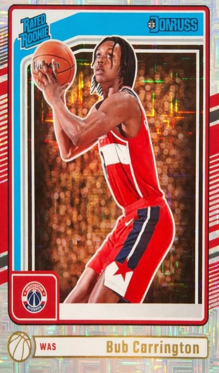 Bub Carrington 2024 panini Donruss