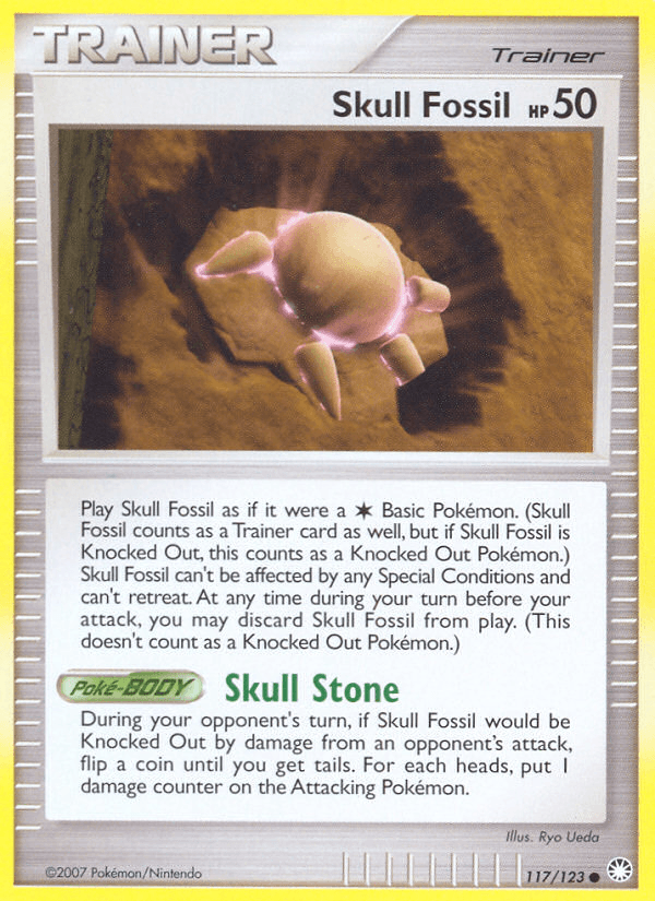 Skull Fossil 2007 Pokemon