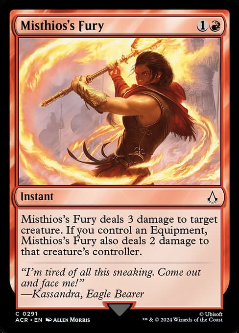 Misthios's Fury 2024 Magic: The Gathering Assassin's Creed