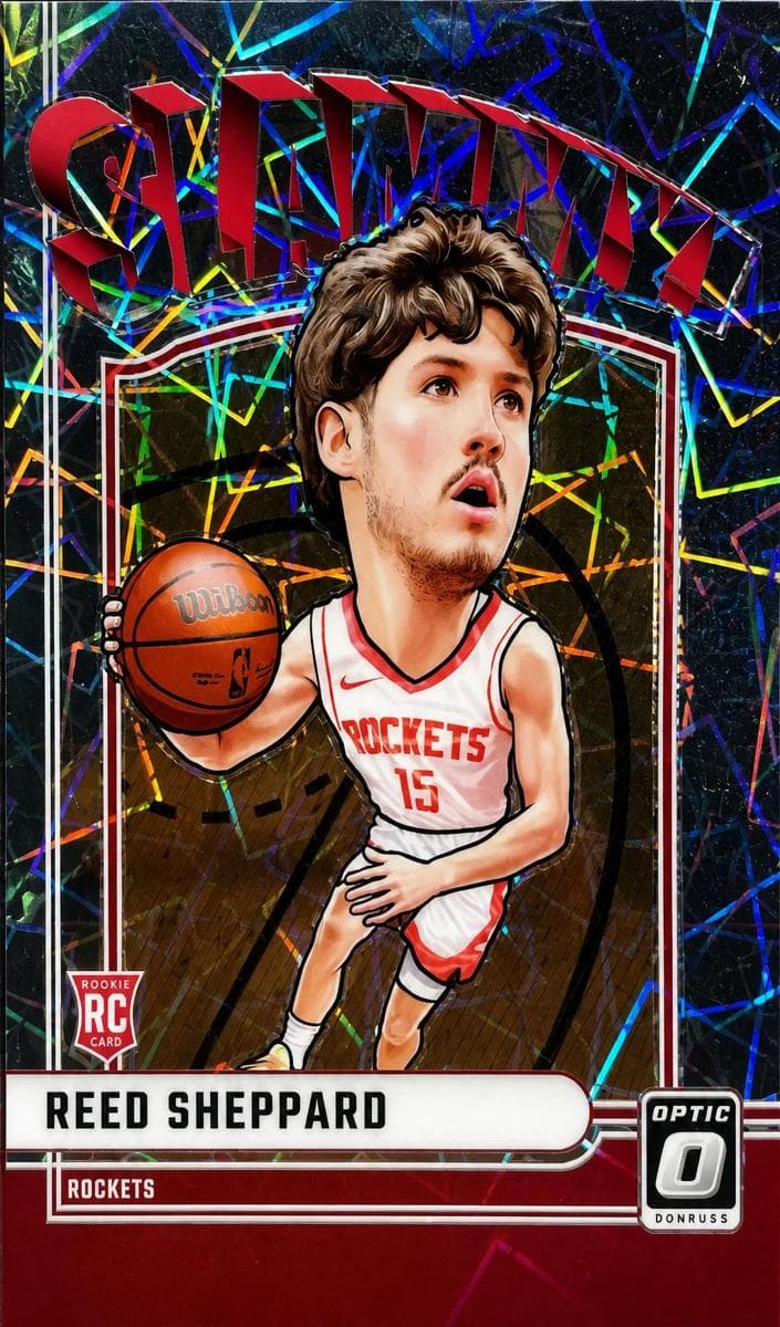Reed Sheppard 2024 panini Donruss Optic